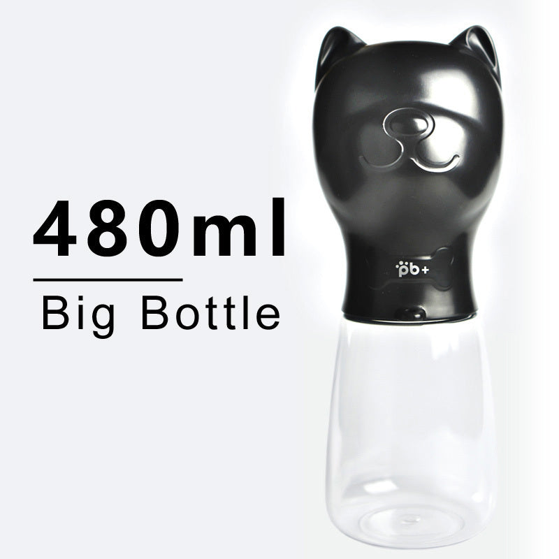 Dog Pet Drinker French Bulldog Drinker - My Store black Pet suplies