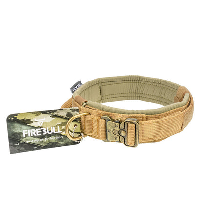 Pet tactical collar leash - My Store Khaki / A / L Pet suplies