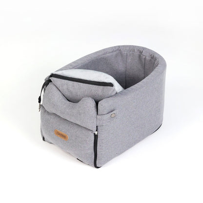 Pet Car Armrest Nest - My Store Gray / L-46cm W-26cm H-23cm / Cotton Wool Pet suplies