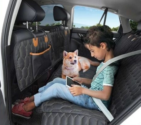 Dog Car Seat Mat(Three in one) - My Store Black / 137x149cm Pet suplies