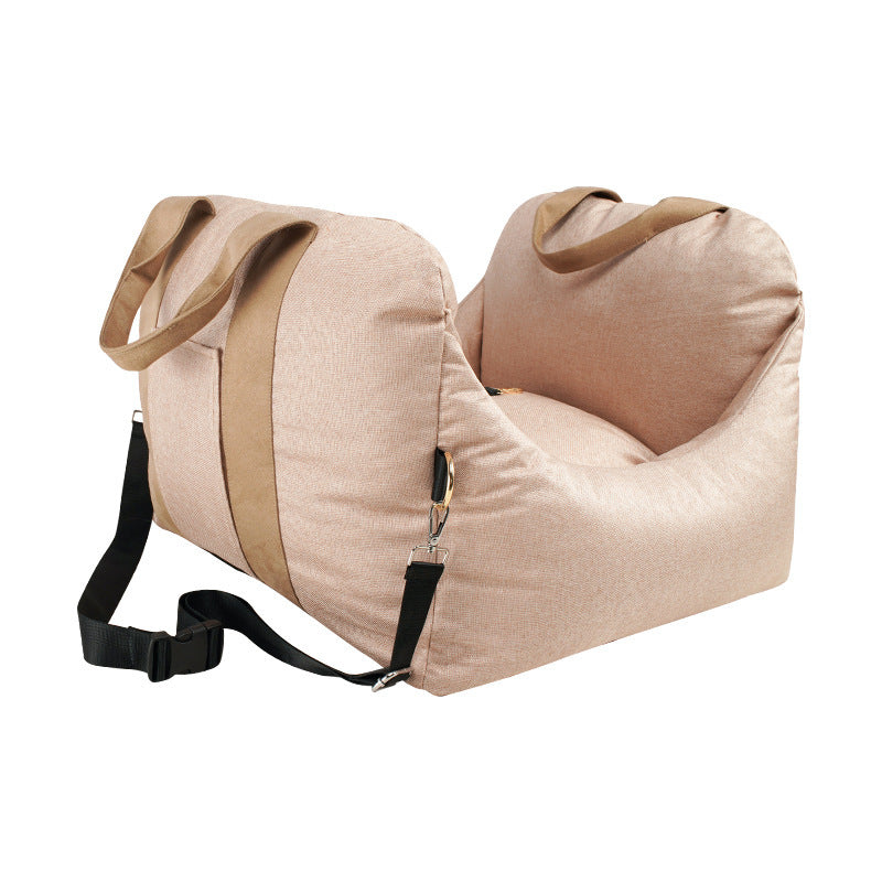 Pet car seat-carrier - My Store Beige / 52x52x44cm Pet suplies